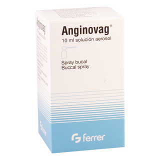 ანგინოვაგი სპრეი ორალური 10მლ ფლაკონი #1 0 Anginovag aerosol 10ml #1