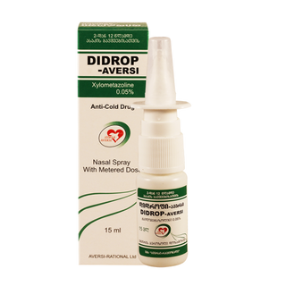 დიდროფი სპრეი ცხვირის 0.05% 15მლ ფლაკონი #1 0 Didrop nasal spray 0.05% 15ml #1