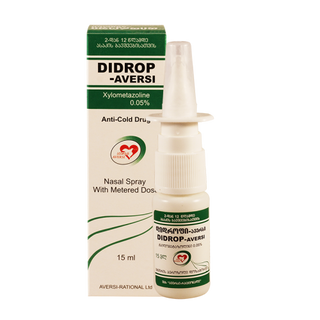 დიდროფი სპრეი ცხვირის 0.05% 15მლ ფლაკონი #1 0 Didrop nasal spray 0.05% 15ml #1