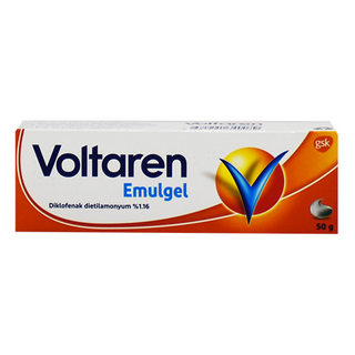 ვოლტარენი ემულგელი გელი 1% 50გრ ტუბი  #1 0 Voltaren Emulgel 1% tube /TR/ 50g #1