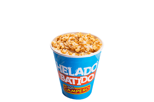 Helado Batido de Mantequilla de Mani