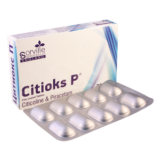 ციტიოქსი P ტაბლეტი 500მგ+800მგ #20 0 Citioks P tab 500mg+800mg #20