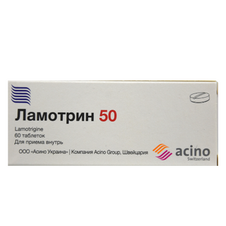 ლამოტრინი ტაბლეტი  50მგ #60 0 lamotrin tab 50mg #60