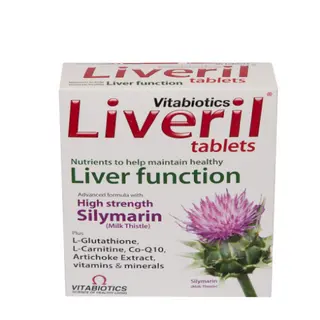 ვიტაბიოტიქსი ლივერილი ტაბლეტი #30 0 LIVERIL TABS #30
