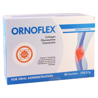 ორნოფლექსი ფხვნილი ორალური ხსნარის მოსამზადებლად 500მგ+500მგ #30 0 ornoflex sachet for oral 500mg+500mg #30