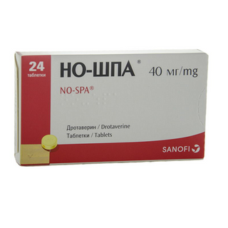 ნო-შპა ტაბლეტი 40მგ #24 0 No-Spa tab 40mg #24