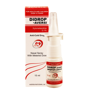 დიდროფი სპრეი ცხვირის 0.1% 15მლ ფლაკონი #1 0 Didrop nasal spray 0.1% 15ml #1