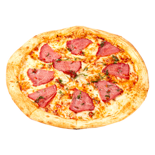 Пицца с копченной говядиной