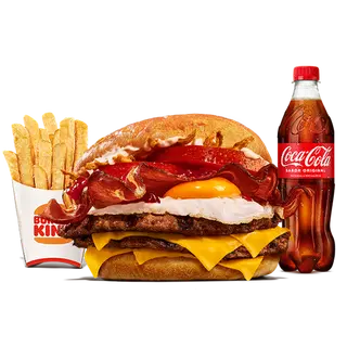Menu Double The King Ovo