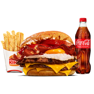 Menu Double The King Ovo