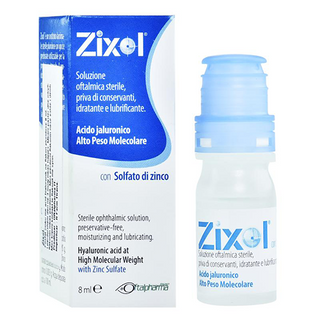 ზიქსოლი წვეთები თვალის 8მლ ფლაკონი #1 0 Zixol eye drops 8ml in vial #1