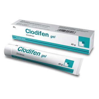 კლოდიფენი გელი 5% 45გრ ტუბი #1 0 Clodifen gel 5% 45gr #1