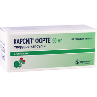 კარსილი კაფსულა 90მგ #30 0 Carsil caps 90mg #30