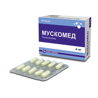 მუსკომედი კაფსულა 4მგ #20 0 Muscomed caps 4mg #20