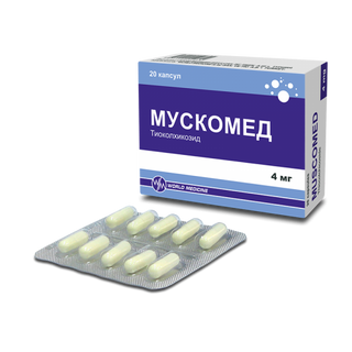 მუსკომედი კაფსულა 4მგ #20 0 Muscomed caps 4mg #20