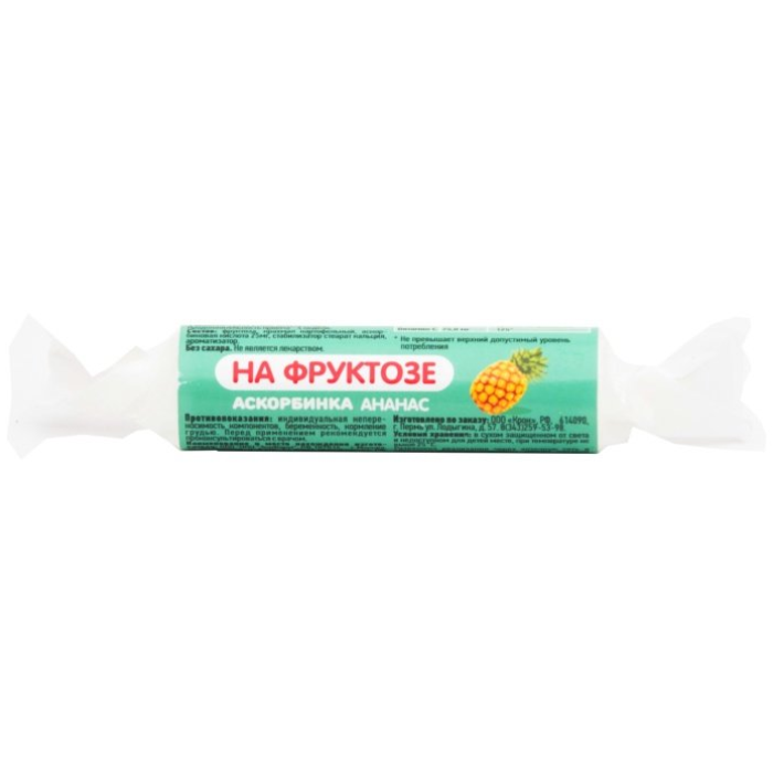 *AC-KORBINKA ask kis sa fruktozom, ananas 10 tabl.