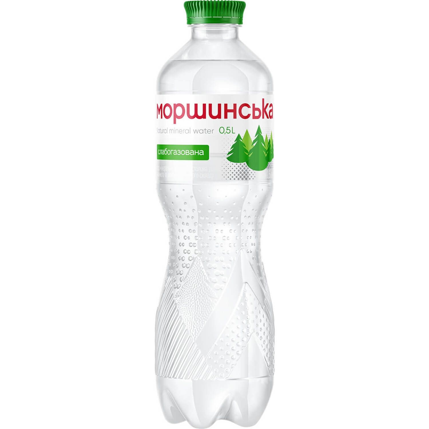Вода мінеральна Моршинська слабогазована 0,5л