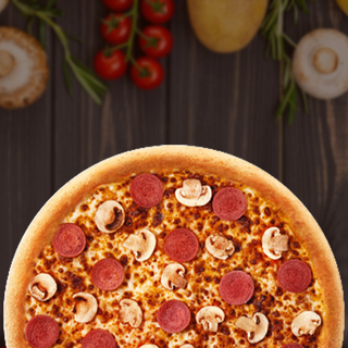 Ham & Mashroom Medium