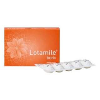 ლოტამილი ბორი სანთელი ვაგინალური #5 0 Lotamil Bor vagin supp #5