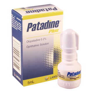 პატადინ პლუსი წვეთები თვალის 0.2% 5მლ ფლაკონი #1 0 Patadine plus solution 0.2% 5ml #1
