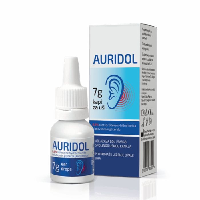 Auridol Kapi za uho 7gr