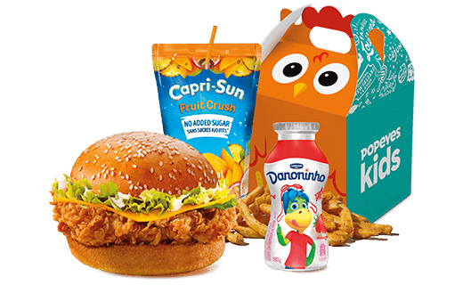 Menú Kids Chicken Cheese