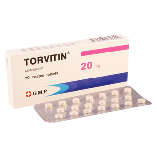 ტორვიტინი ტაბლეტი 20მგ #20 0 Torvitini tab 20mg #20