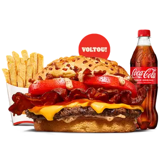 Menu Brutal Bacon (1 Carne)