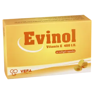 ევინოლი კაფსულა 400სე #30 0 Evinol 400 caps #30