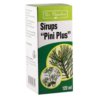 პინი პლიუს სიროფი 120მლ ფლაკონი #1 0 Pini Plus syrup 120ml