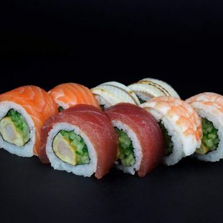 California GOLD RAINBOW ROLL