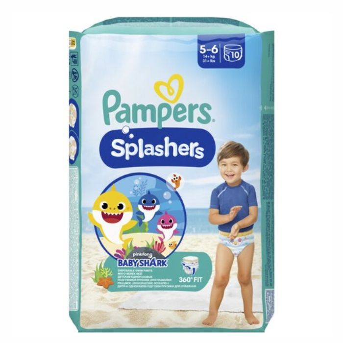 PAMPERS SPLASHERS ZA KUPANJE 5 JUNIOR 10KOM