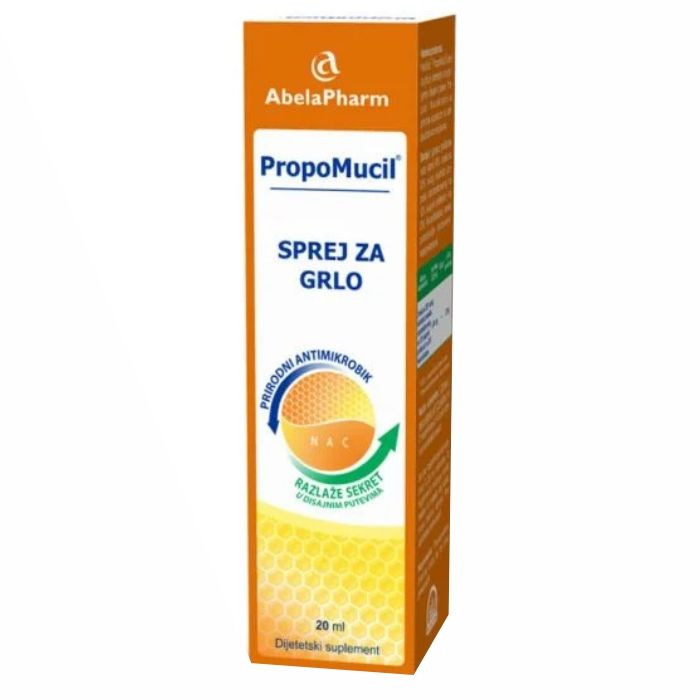 PropoMucil Sprej za grlo 20mL 