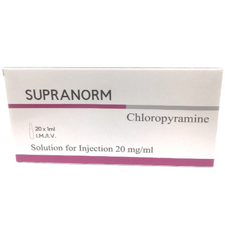 სუპრანორმი ხსნარი საინექციო 20მგ/1მლ ამპულა #20 0 Supranorm solution for injection i/m i/v 20mg/ml #20