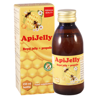 აპიჯელი ხსნარი ორალური 150მლ ფლაკონი #1 0 Apijel solution for oral 150.0