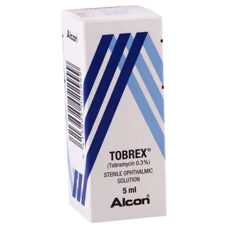 ტობრექსი წვეთები თვალის 0.3% 5მლ ფლაკონი #1 0 Tobrex eye dr 0.3% 5ml
