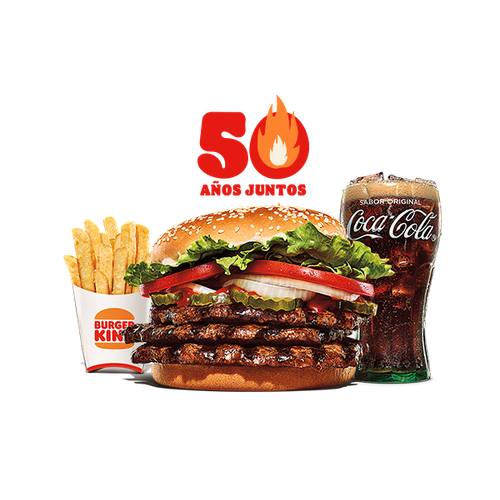 Menú Triple Whopper®