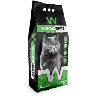 Wonder White - კატის ქვიშა, ალოე ვერა 5კგ