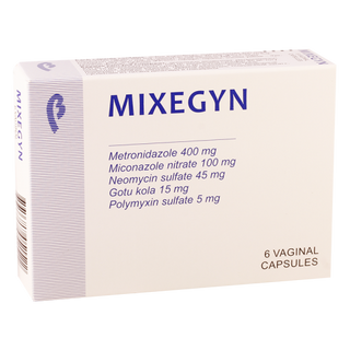 მიქსეგინი კაფსულა ვაგინალური #6 0 Mixegin caps vagin #6