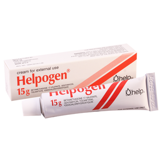 ჰელპოგენი კრემი 15გრ ტუბი #1 0 Helpogen cream 15g #1