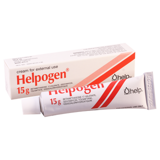 ჰელპოგენი კრემი 15გრ ტუბი #1 0 Helpogen cream 15g #1