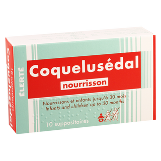 კოკლუსედალი ნურისონი (ინფანტი) სანთელი რექტალური #10 0 Coquelusedal nourrission (infant) supp rect #10