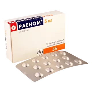 რაენომი ტაბლეტი 5მგ #56 0 Raenom tab 5mg #56