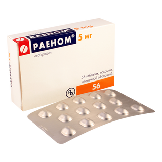 რაენომი ტაბლეტი 5მგ #56 0 Raenom tab 5mg #56