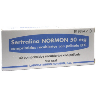 სერტრალინი ნორმონი ტაბლეტი 50მგ #30 0 Sertralin normon tab 50mg #30