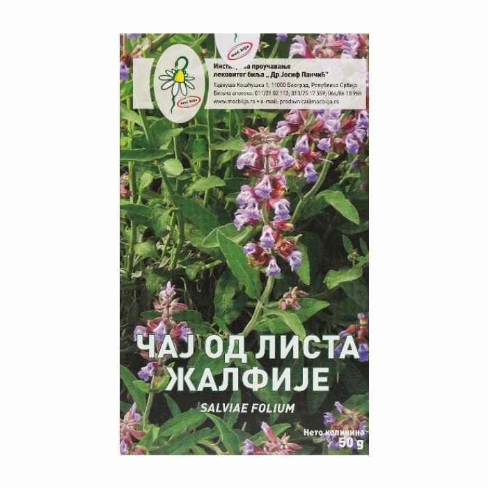 IJP čaj ŽALFIJA list 50g