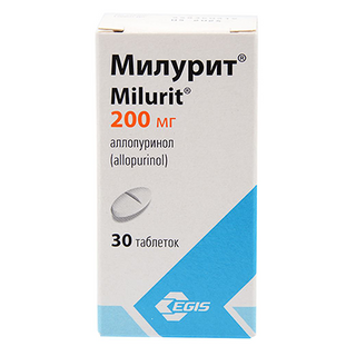მილურიტი ტაბლეტი 200მგ #30 0 Milurit tab 200mg #30