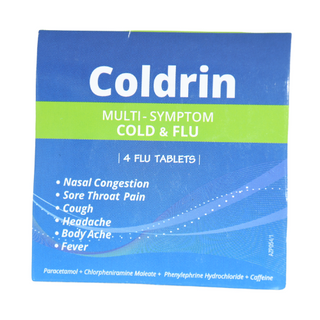 ქოლდრინი ტაბლეტი #4 0 Qoldrin tab #4