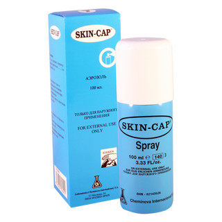სკინ-კაპი სპრეი 100მლ ფლაკონი #1 0 Skin-Cap spray 100ml