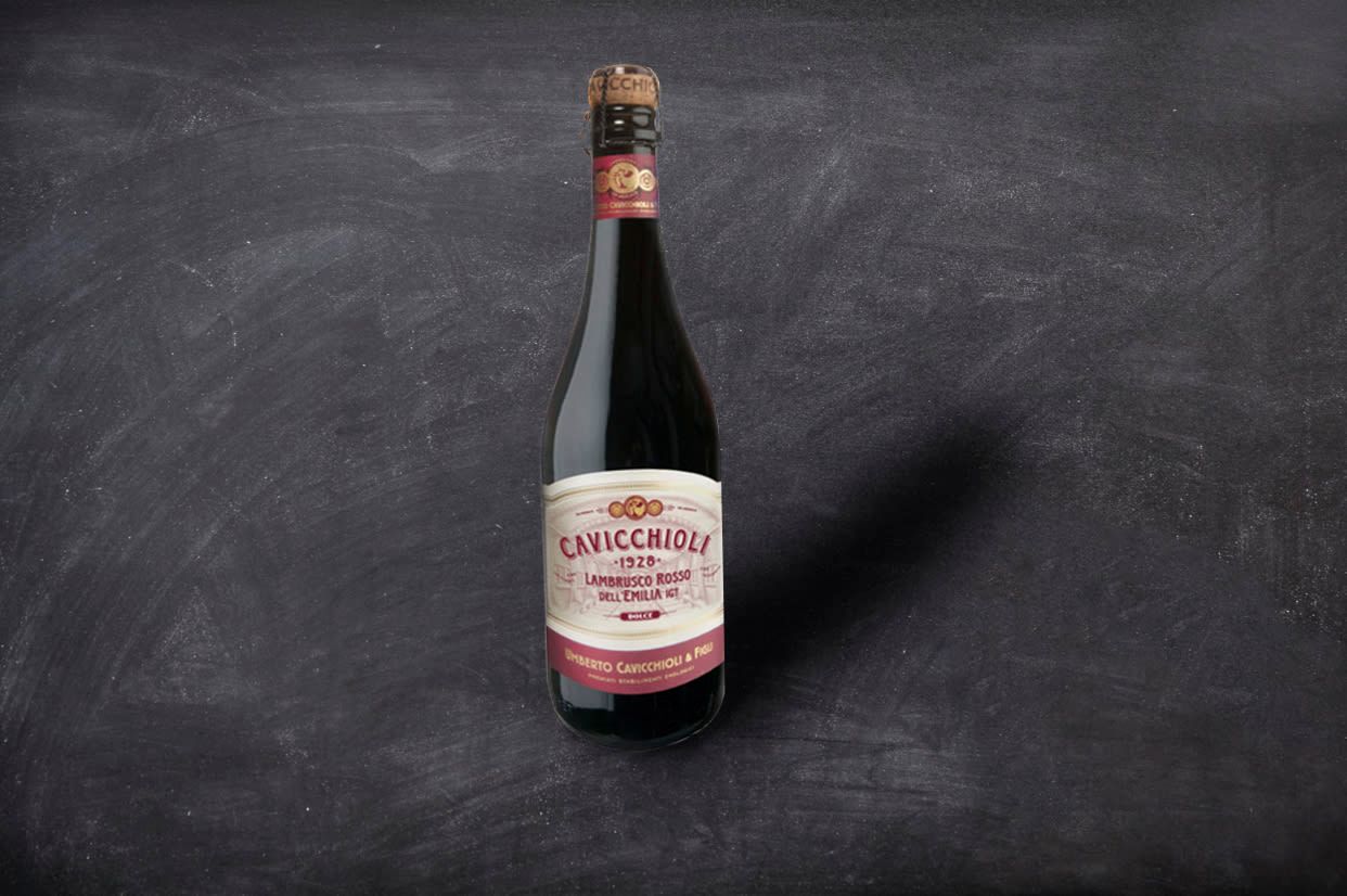 Vino Lambrusco Rosso